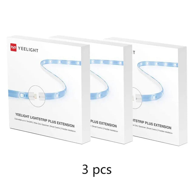 Yeelight RGB lightstrip 1S Интелигентна светлинна лента Умен дом Телефон Приложение Wi-Fi Цветна агнешка LED 2M до 10M 16 милиона 60 LED