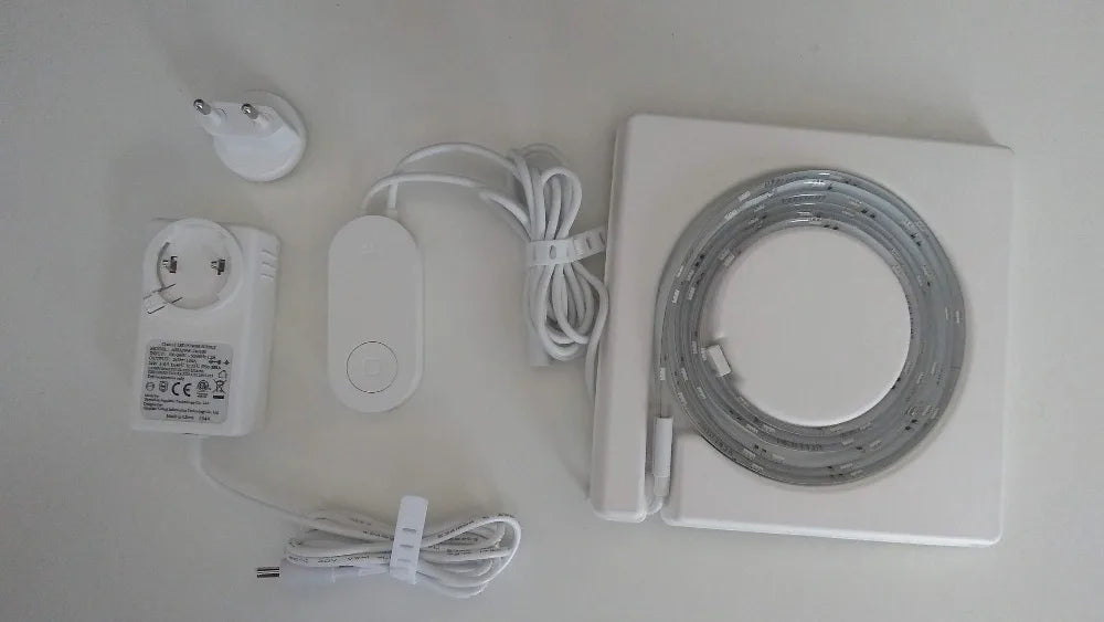 Yeelight RGB lightstrip 1S Интелигентна светлинна лента Умен дом Телефон Приложение Wi-Fi Цветна агнешка LED 2M до 10M 16 милиона 60 LED