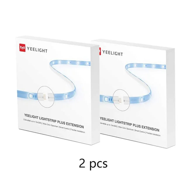 Yeelight RGB lightstrip 1S Интелигентна светлинна лента Умен дом Телефон Приложение Wi-Fi Цветна агнешка LED 2M до 10M 16 милиона 60 LED