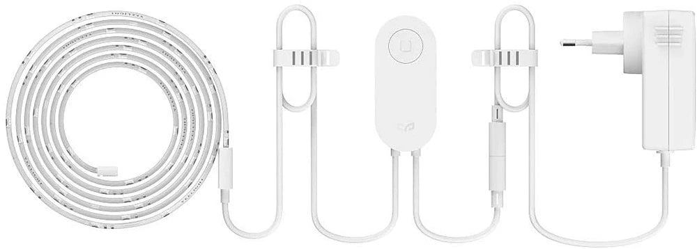 Yeelight RGB lightstrip 1S Интелигентна светлинна лента Умен дом Телефон Приложение Wi-Fi Цветна агнешка LED 2M до 10M 16 милиона 60 LED