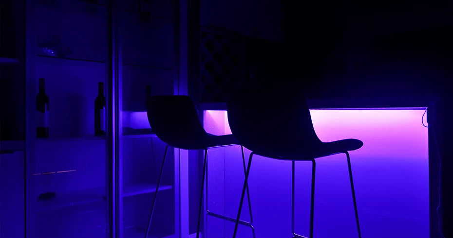 Yeelight RGB lightstrip 1S Интелигентна светлинна лента Умен дом Телефон Приложение Wi-Fi Цветна агнешка LED 2M до 10M 16 милиона 60 LED