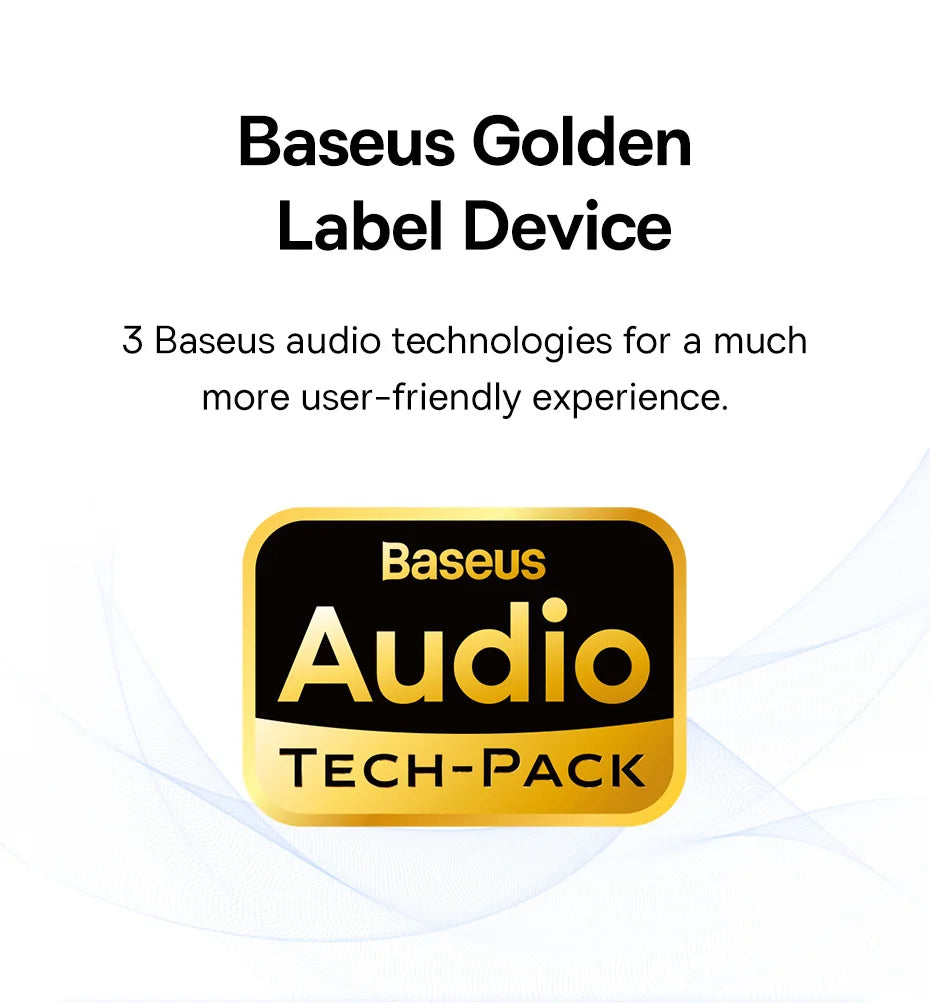 Baseus Bowie M2s -48dB ANC Безжични Bluetooth 5.3 3D пространствено аудио слушалки HiFi качество 0.038" ниска латентност слушалки