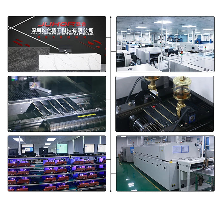 JUHOR Памет Ram DDR5 RAM 16GB 32GB 5600MHz 6000MHz 6400MHz 6800MHz 7200MHz Направи си сам компютърна гейминг памет за настолни компютри