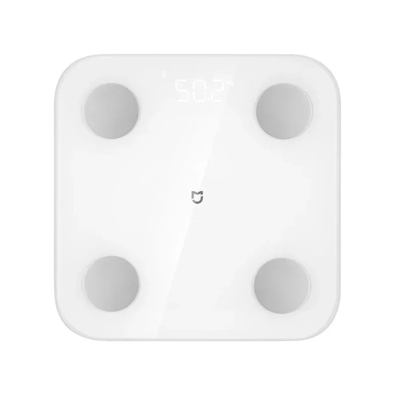 XIAOMI Телесна везна S400 Mijia Smart Home Телесна везна 150KG Bluetooth 5.0 LED дисплей Двучестотно измерване