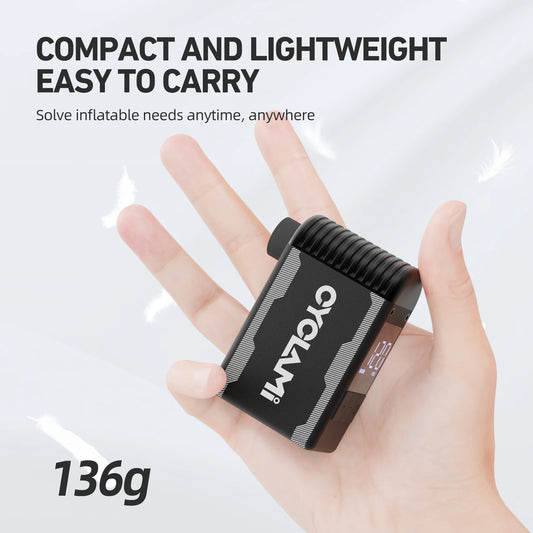 CYCLAMI A2S 120 PSI Мини електрическа помпа Преносима велосипедна безжична помпа за въздух Presta Schrader Valve FV AV Колоездене MTB Шосеен велосипед
