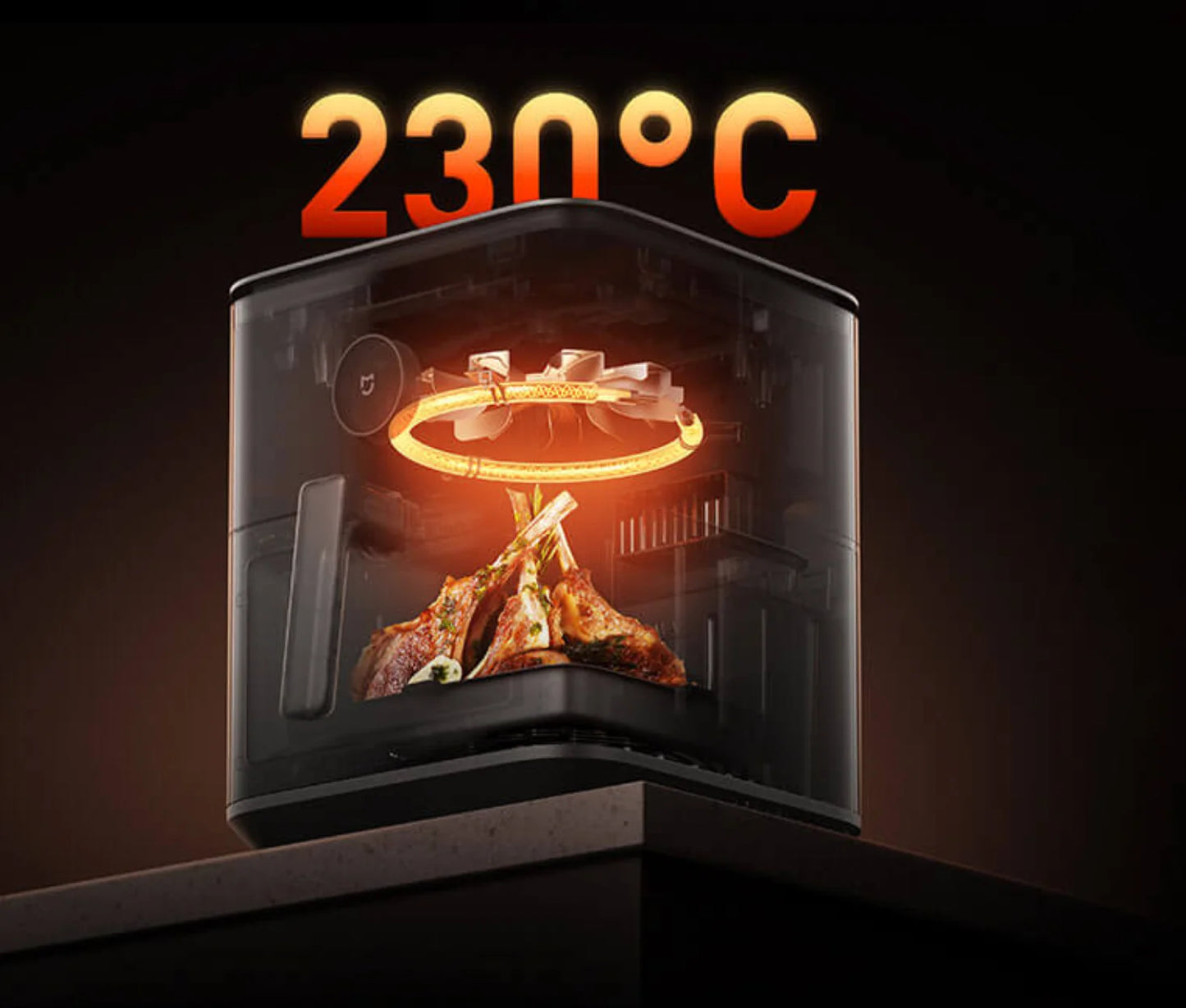 XIAOMI MIJIA Smart Air Fryer 6.5L Tender Roared Version Low Oil Light Fat Fryer Multifunctional Homemake Gearbest Cookie Firsts