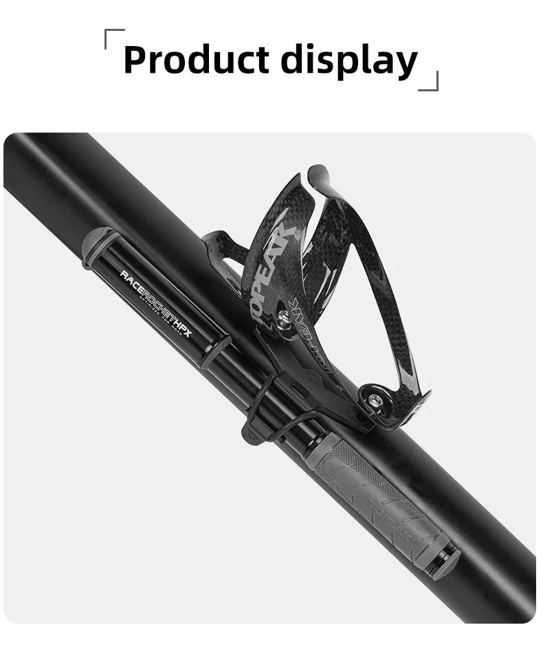 Велосипедна помпа Topeak 160/120psi, мини ръчна помпа за високо налягане, алуминиева сплав, скрит маркуч, Schrader Presta Valve, помпа за велосипеди