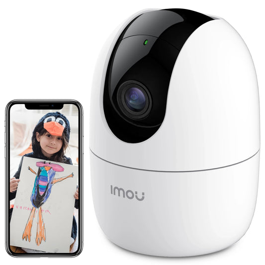 IMOU Ranger 2 4MP IP камера 360° детекция на хора бебефон домашна сигурност нощно виждане видеонаблюдение безжична Wifi камера