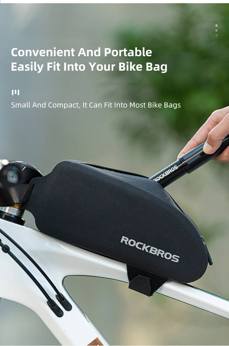Велосипедна помпа ROCKBROS, мини преносима, 160 PIS, високо налягане, AV/FV, MTB, шосеен велосипед, аксесоари за колоездене