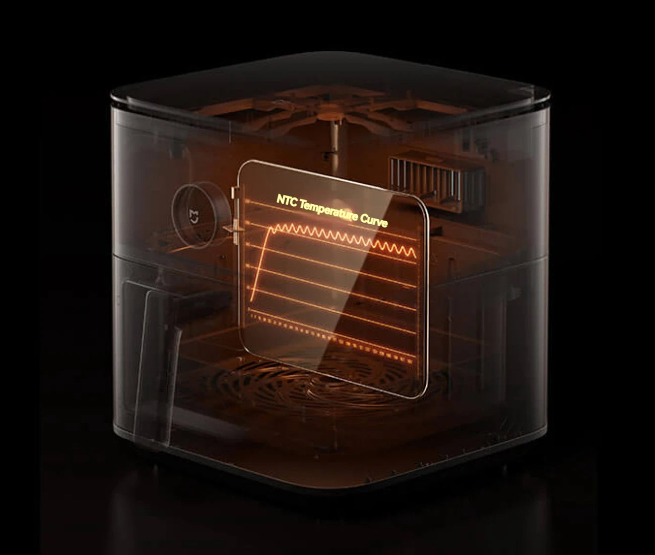 XIAOMI MIJIA Smart Air Fryer 6.5L Tender Roared Version Low Oil Light Fat Fryer Multifunctional Homemake Gearbest Cookie Firsts