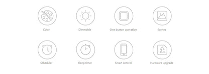 Yeelight RGB lightstrip 1S Интелигентна светлинна лента Умен дом Телефон Приложение Wi-Fi Цветна агнешка LED 2M до 10M 16 милиона 60 LED