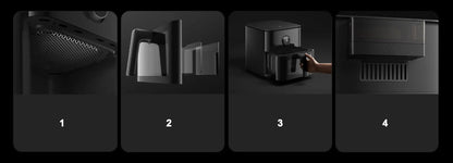 XIAOMI MIJIA Smart Air Fryer 6.5L Tender Roared Version Low Oil Light Fat Fryer Multifunctional Homemake Gearbest Cookie Firsts