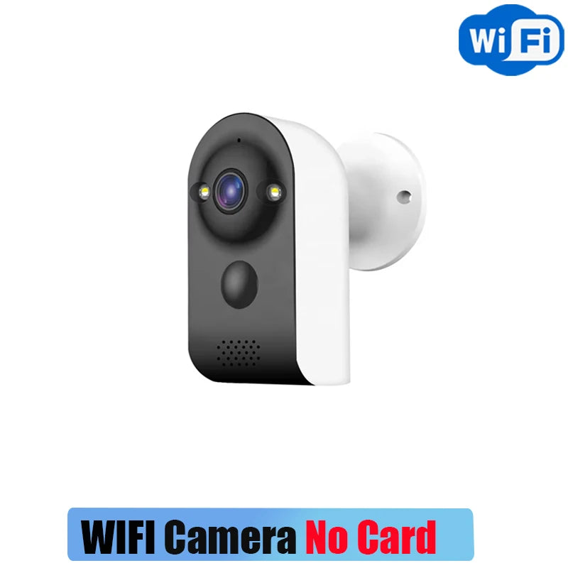 V380 PRO Мини Камера Безжична WiFi Външна Вградена Батерия PIR Видео Монитор за Засичане на Човешки Същества 5MP Домашни Камери за Видеонаблюдение