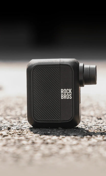 ROCKBROS Електрическа въздушна помпа Преносима 100PSI Велосипедна помпа Въздушен компресор Акумулаторна помпа за гуми 300mAh Капацитет на батерията