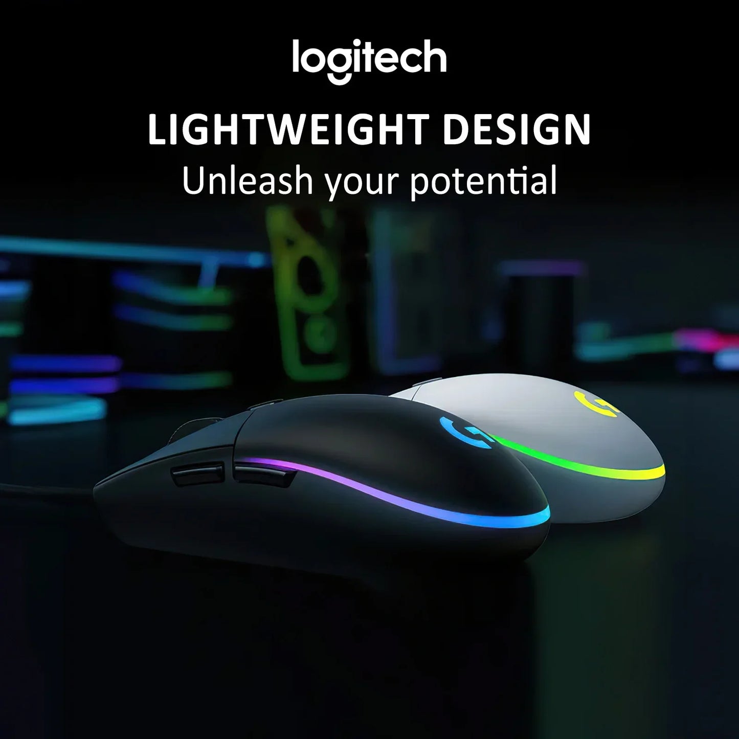 Механична периферия за геймърска мишка Logitech G102/G203 от второ поколение с кабел