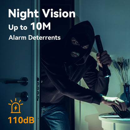 IMOU Ranger 2 4MP IP камера 360° детекция на хора бебефон домашна сигурност нощно виждане видеонаблюдение безжична Wifi камера