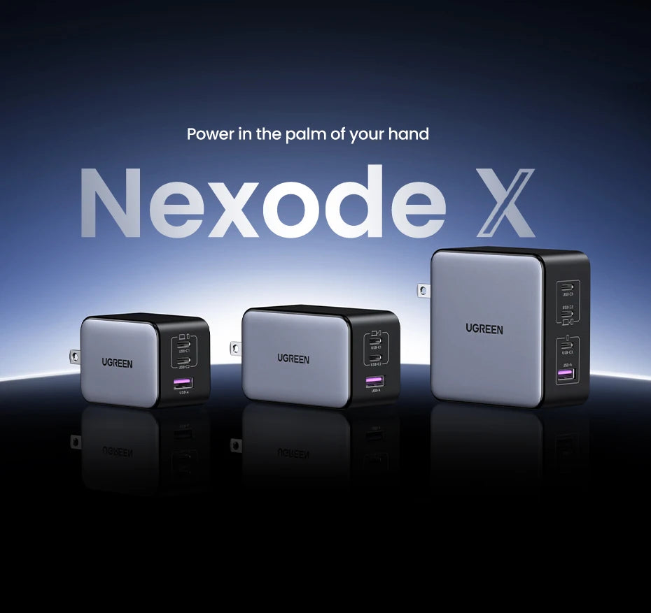 UGREEN 160W GaN зарядно устройство PD3.1 Type C QC4.0 3.0 Бързо зареждане за Macbook Pro лаптоп USB бързо зарядно за iPhone 15 Xiaomi таблет