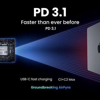 UGREEN 160W GaN зарядно устройство PD3.1 Type C QC4.0 3.0 Бързо зареждане за Macbook Pro лаптоп USB бързо зарядно за iPhone 15 Xiaomi таблет