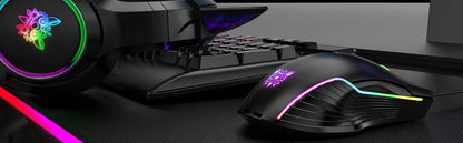 Геймърски слушалки ONIKUMA K9 с подвижни котешки уши, съраунд звук, RGB подсветка и прибиращ се микрофон с шумопотискане