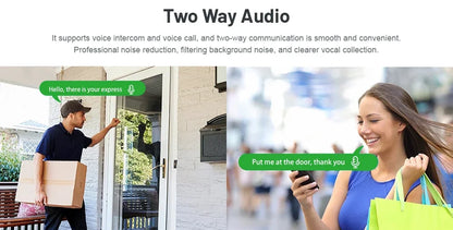 V380 PRO Мини Камера Безжична WiFi Външна Вградена Батерия PIR Видео Монитор за Засичане на Човешки Същества 5MP Домашни Камери за Видеонаблюдение