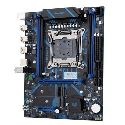 Дънна платка HUANANZHI X99 QD4 LGA 2011-3 XEON X99 Intel E5 2640 2666 2670 2696 V3 V4, поддръжка на DDR4 RECC NON-ECC памет NVME RU