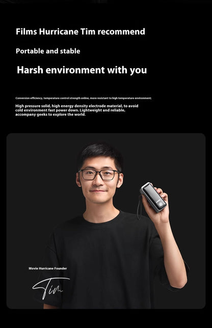 ANKER Prime 2-в-1 Power Bank 65W преносимо зарядно с щепсел GaN PD бързо зареждане 9600mAh мобилна Power Bank за iPhone, лаптоп