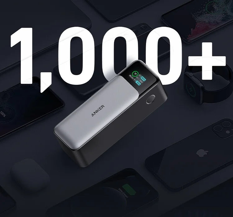 Преносима външна батерия Anker Prime 737, 140 W, двупосочно бързо зареждане, 24000 mAh, за iPhone, Pro, MacBook, лаптоп