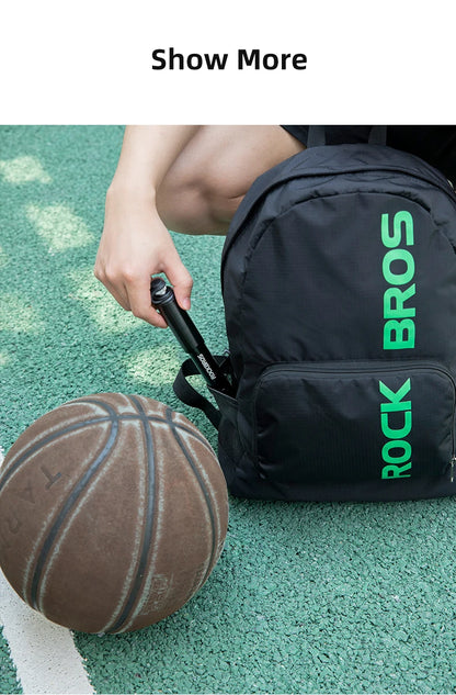 Велосипедна помпа ROCKBROS, мини преносима, 160 PIS, високо налягане, AV/FV, MTB, шосеен велосипед, аксесоари за колоездене