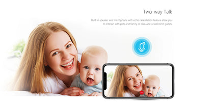 IMOU Ranger 2 4MP IP камера 360° детекция на хора бебефон домашна сигурност нощно виждане видеонаблюдение безжична Wifi камера